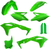 ACERBIS - 2685820006 - Full Body Kit - Green - Kawasaki - KX '18-'20