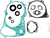 MOOSE OFFROAD - 0934-2082 - Motor Gasket Kit with Oil Seal - Kawasaki/Suzuki