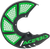 ACERBIS - 2449491043 - X-Brake Disc Cover - Black/Green