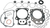 MOOSE OFFROAD - 0934-2089 - Motor Gasket Kit with Oil Seal - Honda