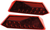 MOOSE OFFROAD - 2001-2232 - Taillights - LED - RZR1000 - Red