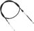 MOOSE OFFROAD - 0652-1999 - Black Vinyl Clutch Cable - Suzuki