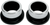 MOOSE OFFROAD - 0222-0145 - Wheel Spacers - Rear - Steel - '09-'24 Yamaha