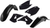 ACERBIS - 2041100001 - Standard Replacement Body Kit - Black