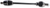 MOOSE OFFROAD - 0214-1189 - Axle Assembly - Complete - Standard - Rear Left/Right - Honda Pioneer 700