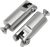 ACCUTRONIX - FPMT200-C - Front Foot Peg Mounts - Silver - 3/8"-16