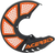 ACERBIS - 2449495229 - X-Brake Disc Cover - '16 OEM Orange/Black
