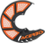 ACERBIS - 2449495229 - X-Brake Disc Cover - '16 OEM Orange/Black
