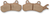 MOOSE OFFROAD - 1721-2495 - XCR Brake Pads - Front/Rear - Can-Am