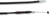 MOOSE OFFROAD - 0652-1702 - Black Vinyl Clutch Cable - Yamaha