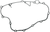 MOOSE OFFROAD - 0934-1452 - Inner Clutch Cover Gasket - Honda