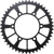 MOOSE OFFROAD - 1210-2126 - Steel Rear Sprocket - Triumph - 47 Tooth