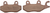 MOOSE OFFROAD - 1721-2877 - XCR Brake Pads - Front - Kawasaki