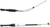 MOOSE OFFROAD - 0652-1711 - Black Vinyl Clutch Cable - Suzuki