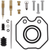 MOOSE OFFROAD - 1003-0702 - Carburetor Repair Kit - Honda