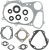 MOOSE OFFROAD - 0934-0485 - Motor Gasket Kit with Oil Seal - Kawasaki/Suzuki