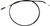 MOTION PRO - 02-0343 - Clutch Cable - Honda - Black Vinyl