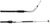MOOSE OFFROAD - 0652-1716 - Black Vinyl Clutch Cable - Suzuki