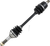MOOSE OFFROAD - 0214-1638 - Axle Kit - CV/Complete - OEM Replacement - Standard - Rear Left/Right - Brute Force 650/750