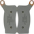 MOOSE OFFROAD - 1721-0837 - XCR Brake Pads - Rear - Yamaha