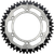 MOOSE OFFROAD - 1210-1461 - Dual Sprocket - 48 Tooth - Silver - Honda
