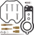 MOOSE OFFROAD - 1003-0771 - Carburetor Repair Kit - Honda