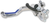 MOOSE OFFROAD - 0612-0287 - EZ3 Clutch Lever Assembly - Shorty - Hot Start - Blue