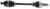 MOOSE OFFROAD - 0214-1187 - Axle Assembly - Complete - Standard - Front Right - Honda Pioneer 500/520