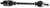 MOOSE OFFROAD - 0214-1193 - Axle Assembly - Complete - Standard - Front Left/Right - Polaris Ranger EV/ETX/500/570