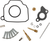 MOOSE OFFROAD - 1003-0747 - Carburetor Repair Kit - Yamaha