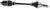 MOOSE OFFROAD - 0214-1197 - Axle Assembly - Complete - Standard - Rear Middle Left/Right - Polaris Ranger 700/800