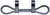 MOOSE OFFROAD - 1142-0732 - Spare Drive Belt Mount - For 1-3/4" Roll Cage