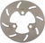 MOOSE OFFROAD - 1711-1245 - Front Left Rotor - Suzuki
