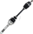 MOOSE OFFROAD - 0214-1053 - Axle Assembly - Complete - Standard - Front Left/Right - Kawasaki Mule 400