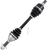 MOOSE OFFROAD - 0214-1054 - Axle Assembly - Complete - Standard - Front Left/Right - '99-'02 Kawasaki Prairie 300