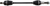 MOOSE OFFROAD - 0214-2121 - Axle Assembly - Complete - Standard - Front Left/Right - Yamaha Wolverine 850