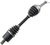 MOOSE OFFROAD - 0214-1065 - Axle Assembly - Complete - Standard - Front Left/Right - Polaris Sportsman