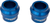 MOOSE OFFROAD - 0222-0552 - Fast Wheel Spacer - Front - Blue - Husqvarna