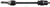 MOOSE OFFROAD - 0214-2127 - Axle Kit - CV/Complete - OEM Replacement - Standard - Rear Left/Right - Ranger 900/1000