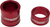 MOOSE OFFROAD - 0222-0555 - Fast Wheel Spacer - Front - Red - Honda