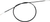 MOTION PRO - 02-0596 - Clutch Cable - +12" - Honda - Black Vinyl