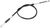 MOOSE OFFROAD - 0652-1728 - Black Vinyl Clutch Cable - Suzuki