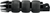AVON GRIPS - FP-AIR-90-AN-EX - Foot Pegs - Air Cushioned Excalibur - Anodized