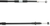 MOOSE OFFROAD - 0652-1733 - Black Vinyl Clutch Cable - Kawasaki