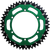 MOOSE OFFROAD - 1210-1493 - Dual Sprocket - 49 Tooth - Green - Kawasaki/Suzuki