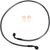 MAGNUM SHIELDING - 46138SW - Brake Line - 35/90? - 38" - Black Pearl