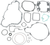 MOOSE OFFROAD - M808665 - Complete Motor Gasket Kit - Yamaha