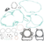 MOOSE OFFROAD - M808801 - Complete Motor Gasket Kit - Honda