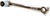 BBR MOTORSPORTS - 537-BBR-1002 - Folding Shift Lever - +1" - Honda/Yamaha