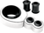 MOTION PRO - 11-0044 - Cable Clamp - Dual - 1-1/8" Mounting Diameter - Chrome